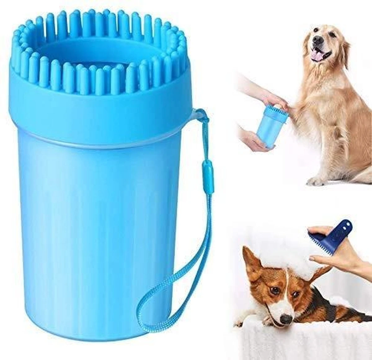 2 In 1 Hondenpoten Reiniger – Hondenborstel – Borstel Hond / Kat – Hondenpoot Reiniger – Huisdier Poot Wassen – Borstel – Hondenverzorging – Verzorging Hond – Honden Wassen – Schoonmaak Borstel – Kattenborstel 2 2 In 1 Hondenpoten Reiniger – Hondenborstel – Borstel Hond / Kat – Hondenpoot Reiniger – Huisdier Poot Wassen – Borstel – Hondenverzorging – Verzorging Hond – Honden Wassen – Schoonmaak Borstel – Kattenborstel