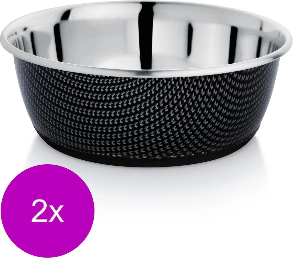 Adori Rvs Voerbak Non-Slip Zwart – Hondenvoerbak – 2 X 20.5 Cm 3 Adori Rvs Voerbak Non-Slip Zwart – Hondenvoerbak – 2 X 20.5 Cm