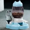 Automatische Voerbak – Voerbak – Hond En Kat – Waterbak – Voerautomaat Voor Hond En Kat – Voer En Drinkbak Combinatie – Water Dispenser – Drinkbak – Lichtblauw – Model 2 -Hondenbenodigdhedenwinkel Automatische voerbak Voerbak Hond en kat Waterbak Voerautomaat voor hond en kat Voer en drinkbak combinatie Water dispenser Drinkbak L