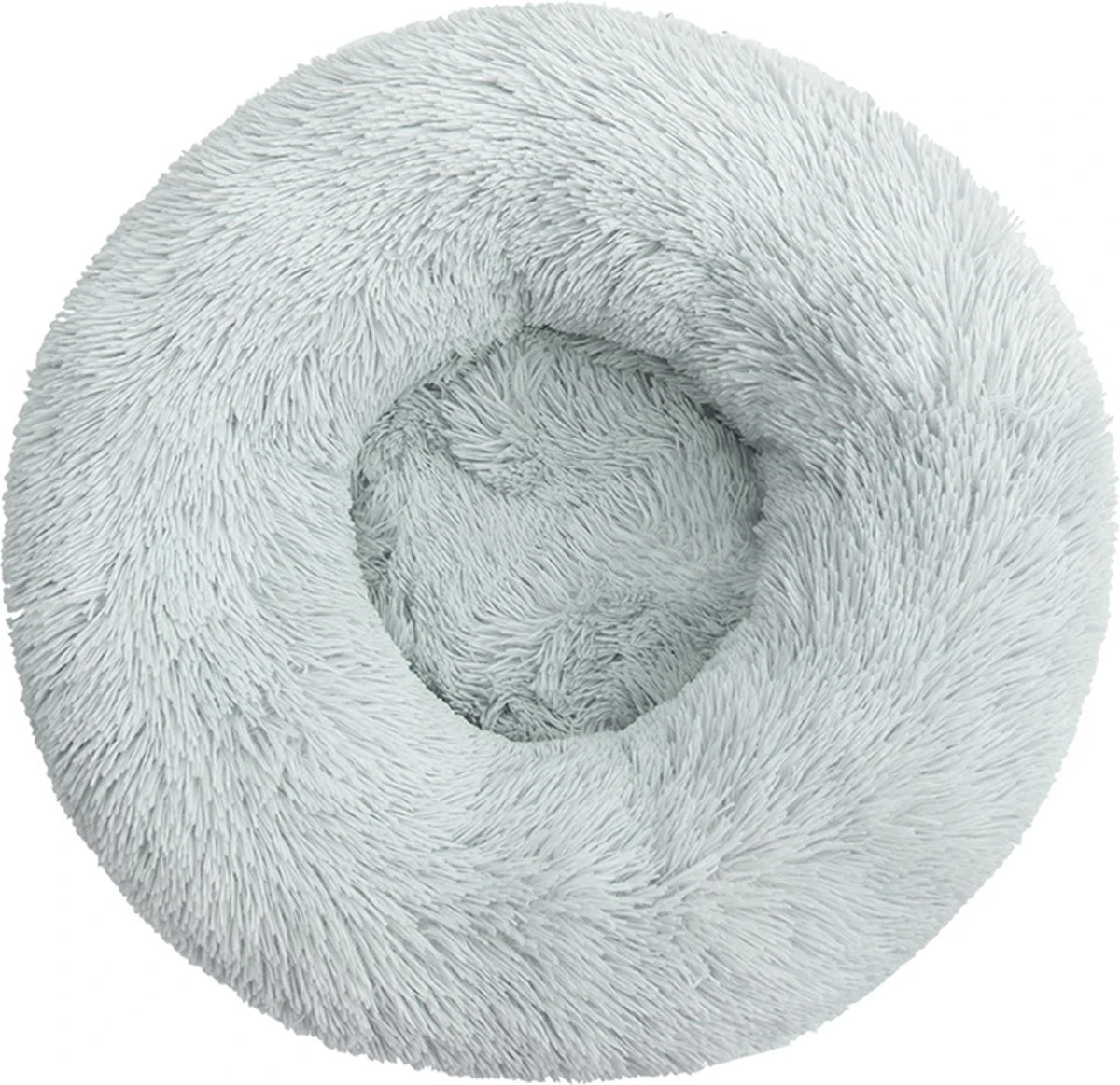 BEESSIES® Donut Hondenmand/hondenkussen 100 Cm – Wasbare Hoes – Lichtgrijs – Hond Kussen Mand 3 BEESSIES® Donut Hondenmand/hondenkussen 100 Cm – Wasbare Hoes – Lichtgrijs – Hond Kussen Mand