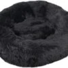 BEESSIES® Donut Hondenmand/hondenkussen 80 Cm – Wasbare Hoes – Zwart – Hond Kussen Mand -Hondenbenodigdhedenwinkel BEESSIES® donut hondenmandhondenkussen 80 cm wasbare hoes Zwart hond kussen mand 1