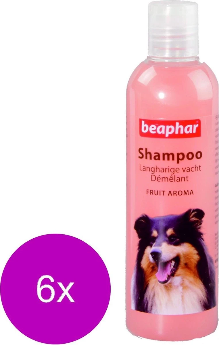 Beaphar Shampoo Langharige Vacht Hond – Hondenvachtverzorging – 6 X 250 Ml 3 Beaphar Shampoo Langharige Vacht Hond – Hondenvachtverzorging – 6 X 250 Ml