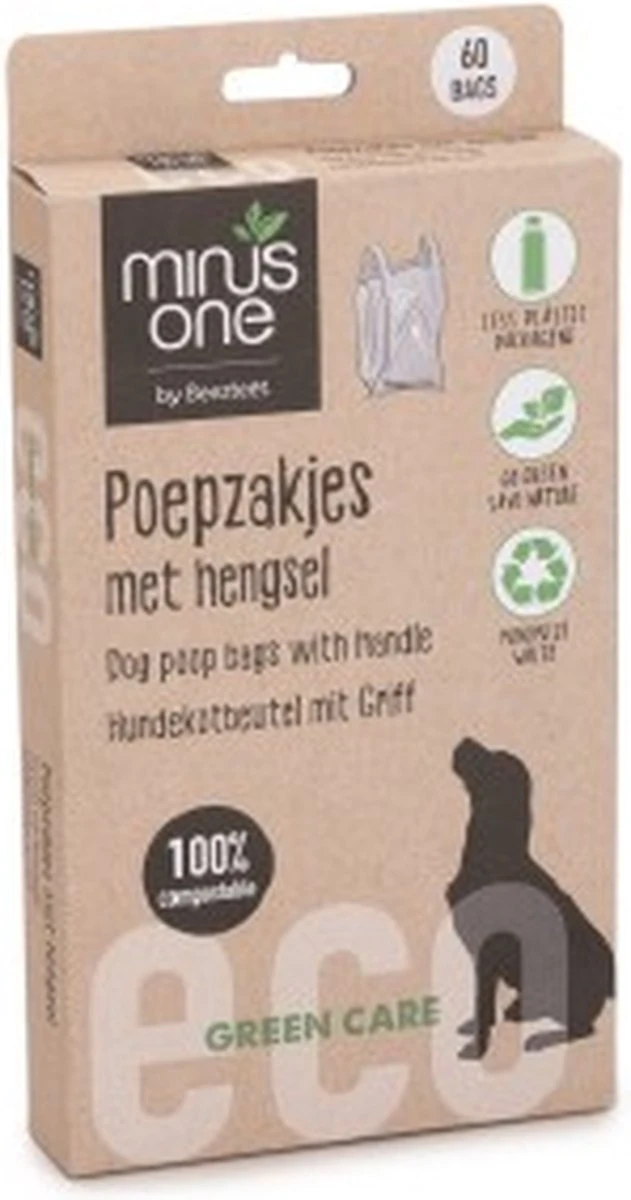 Beeztees Minus One Poepzakjes – Hond – 60 ST 3 Beeztees Minus One Poepzakjes – Hond – 60 ST