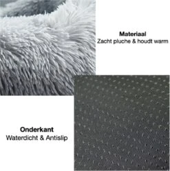 Comfy Sofa- Super Zachte En Kalmerende Bed Voor Honden En Katten- Hondenmand- Hondenbed-80cm- Groen