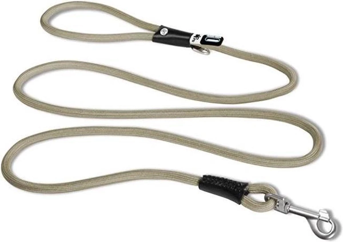 Curli Hondenlijn Stretch Comfort Leash 0,8×180 Cm Nylon Taupe