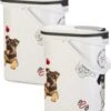 Curver Voercontainer Hond – Hondenvoerbewaarbak – 2 X 10 L -Hondenbenodigdhedenwinkel Curver Voercontainer Hond Hondenvoerbewaarbak 2 x 10 l