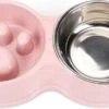 Darenci Dubbele Voerbak – Hondenbak – Voederbak – Anti Schrok Bak – Kattenbak – Hond – Poes – Puppy’s – Hondenbrokken – Kattenbrokken – Drinkbak – RVS – Dog Bowl – Slowfeeder – Dieren – Roze -Hondenbenodigdhedenwinkel Darenci Dubbele Voerbak Hondenbak Voederbak Anti Schrok Bak Kattenbak Hond Poes Puppys Hondenbrokken Kattenbrokken Drinkbak RVS 1