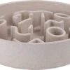 District 70 BAMBOO Slowfeeder – Stijlvolle Anti-schrok Voerbak Voor Honden – In De Kleur Merengue, Ice Blue En Donkergrijs – Maat Small Of Large – Kleur: Merengue, Maat: Small Ø21 Cm (1200 ML)