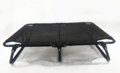 Dogs&Co Stretcher Zwart – Opvouwbaar – Hondenstretcher – Dierenbed Outdoor 71x58x20cm