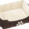Donkerbruine Hondenmand/hondenkussen 60 Cm 1 Donkerbruine Hondenmand/hondenkussen 60 Cm -Hondenbenodigdhedenwinkel Donkerbruine hondenmandhondenkussen 60 cm