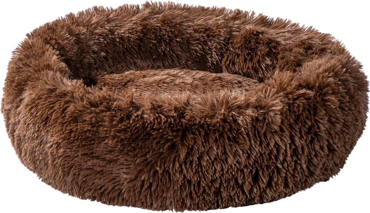 Donut Hondenmand – Kattenmand – Superzacht – Luxe – Wasbaar – 50cm – Bruin 3 Donut Hondenmand – Kattenmand – Superzacht – Luxe – Wasbaar – 50cm – Bruin