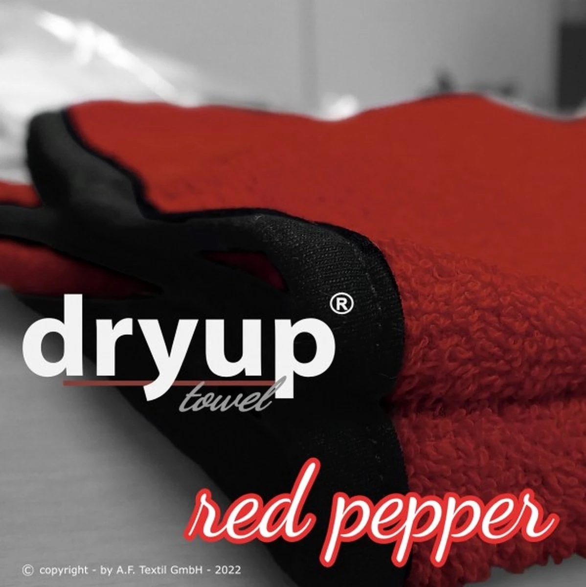 Dryup- Hondenhanddoek-handdoek Voor Honden- Rood-met Naam En Hondenpootjes 3 Dryup- Hondenhanddoek-handdoek Voor Honden- Rood-met Naam En Hondenpootjes