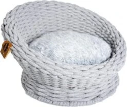 Duvo+ Oyster Sofa In Katoentouw Grijs 49x49x28cm