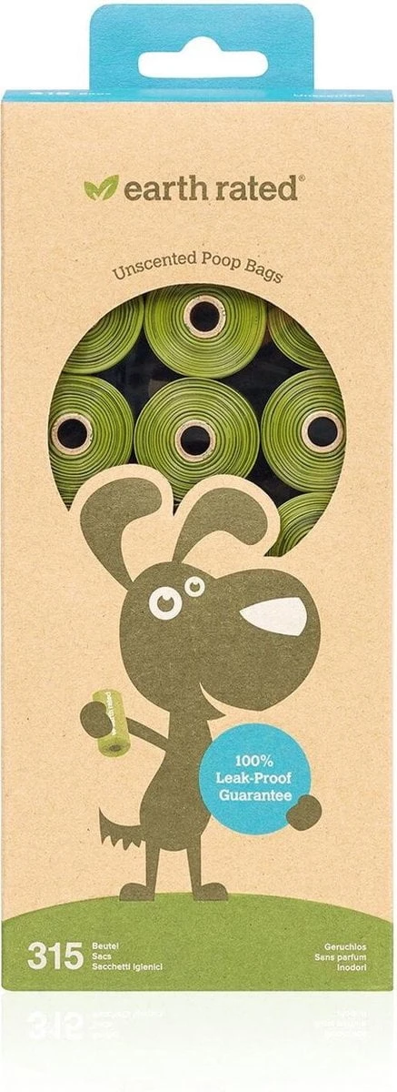 Earth Rated Poepzakjes Groen – – 22.8×33 Cm 3 Earth Rated Poepzakjes Groen – – 22.8×33 Cm
