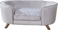 Enchanted Pet Enchanted Hondenmand / Sofa Quicksilver Zilverkleurig 84X57X35,5 CM