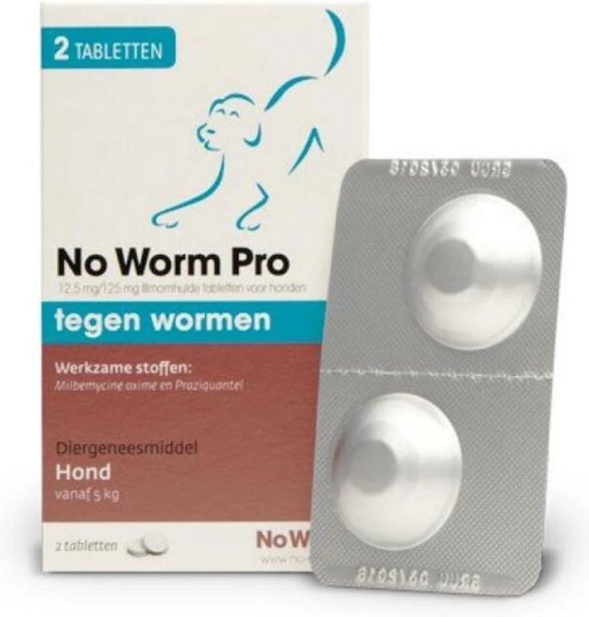 Emax Exil No Worm Pro – Hond – 2 Tabletten 3 Emax Exil No Worm Pro – Hond – 2 Tabletten