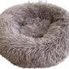 Floofs Hondenmand – Superzacht En Luxe – Wasbaar – Fluffy – Hondenkussen – 50cm – Licht Bruin