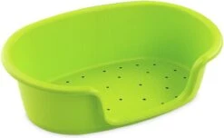 Groene Hondenmand/kattenmand Kunststof – 50 X 31 X 14 Cm – Hondenmanden/kattenmanden – Dierenmand
