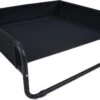 Hondenbed L – Honden Stretscher L Zwart – Honden Ligbed Zwart L – Honden Ligbed Stretcher – Hondenbed Op Pootjes -Hondenbenodigdhedenwinkel Hondenbed L Honden stretscher L Zwart Honden ligbed zwart L Honden ligbed stretcher Hondenbed op pootjes