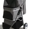 Hondenbuggy Grijs 3-wieler – Huisdieren Wandelwagen Inklapbaar – Dogs&Co