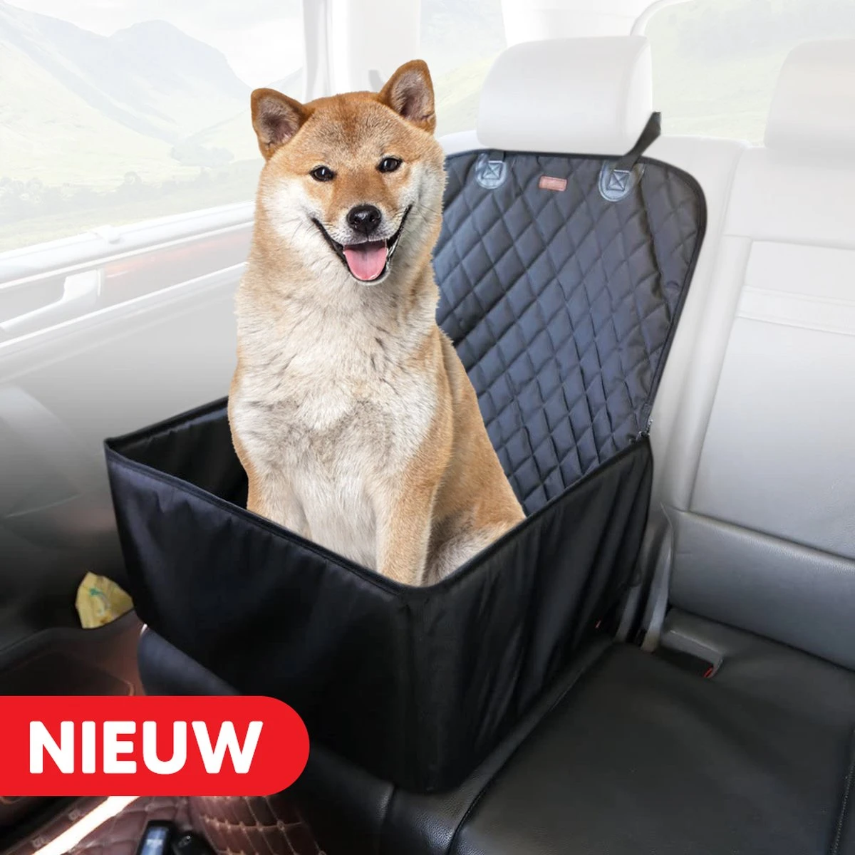 Hondendeken Van Bablue – Zwart – Waterdicht – Met Rits – Makkelijk Bevestigen – Past Op Elke Bijrijdersstoel – Hondendeken Auto Achterbank – Beschermhoes – Hondenkleed Auto Achterbank – Autodeken Voor Hond – Hondendeken Auto Voorstoel – Seat Cover – 3 Hondendeken Van Bablue – Zwart – Waterdicht – Met Rits – Makkelijk Bevestigen – Past Op Elke Bijrijdersstoel – Hondendeken Auto Achterbank – Beschermhoes – Hondenkleed Auto Achterbank – Autodeken Voor Hond – Hondendeken Auto Voorstoel – Seat Cover –