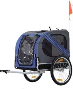 Hondenfietskar – Fietskar Top Travel – Large – Blauw