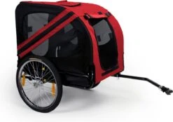 Hondenfietskar Pet Trailer 4 – Rood