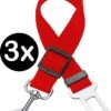 Hondenriem Autogordel Hondentuig Hondengordel Verstelbaar Rood – 3X 2 Hondenriem Autogordel Hondentuig Hondengordel Verstelbaar Rood – 3X -Hondenbenodigdhedenwinkel Hondenriem Autogordel Hondentuig Hondengordel Verstelbaar Rood 3X