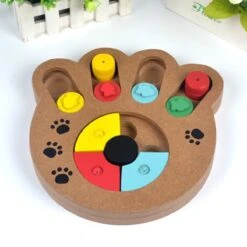 Houten Honden Puzzel – Honden Trainer – Speelgoed Voor De Hond – Interactief Speelgoed – Hondenpuzzel – Training Voor De Hond Of Pup – Slow Feeding