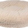Jack And Vanilla – Hondenkussen – Donut Kussen Puff- Kleur: Beige – Afmeting: Ø 105 Cm -Hondenbenodigdhedenwinkel Jack and Vanilla Hondenkussen Donut kussen Puff kleur beige afmeting O 105 cm 1