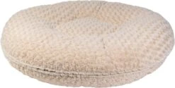 Jack And Vanilla – Hondenkussen – Donut Kussen Puff- Kleur: Beige – Afmeting: Ø 105 Cm