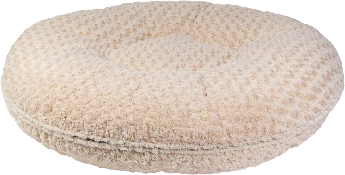 Jack And Vanilla – Hondenkussen – Donut Kussen Puff- Kleur: Beige – Afmeting: Ø 90 Cm 3 Jack And Vanilla – Hondenkussen – Donut Kussen Puff- Kleur: Beige – Afmeting: Ø 90 Cm