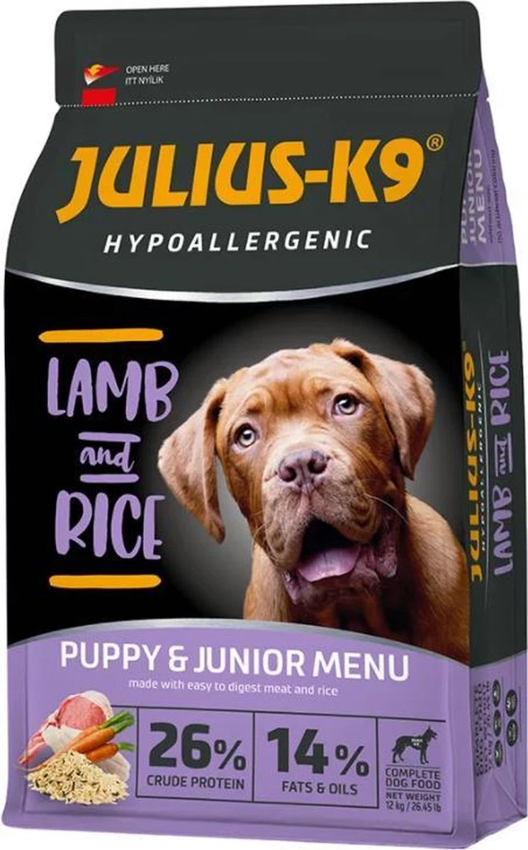 Julius K9 Julius-K9 – Lamb & Rice – Hypoallergeen Hondenvoer Voor Pups En Jonge Honden – Hondenbrokken Op Lam & Rijst Basis – Geschikt Voor Alle Rassen – 3kg 3 Julius K9 Julius-K9 – Lamb & Rice – Hypoallergeen Hondenvoer Voor Pups En Jonge Honden – Hondenbrokken Op Lam & Rijst Basis – Geschikt Voor Alle Rassen – 3kg