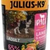 Julius K9 – Natvoer Hond – Paté – Lam & Pompoen – 4 X 800g -Hondenbenodigdhedenwinkel Julius K9 Natvoer Hond Pate Lam amp pompoen 4 x 800g 1
