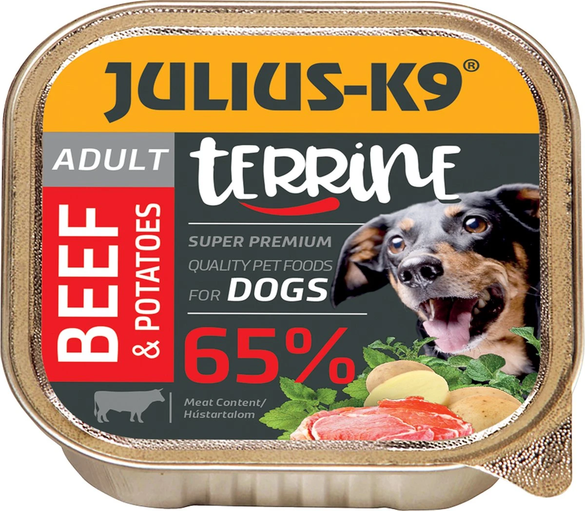 Julius K9 – Hondenvoer – Pate – Natvoer – Adult – Rund – 10 X 150g 3 Julius K9 – Hondenvoer – Pate – Natvoer – Adult – Rund – 10 X 150g