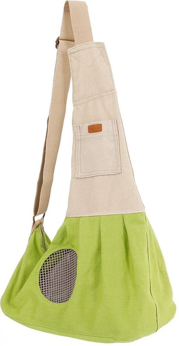 Klassieke Schoudertas Om Je Hondje Of Katje Mee Te Dragen – Kattentas – Hondentas – GREEN 3 Klassieke Schoudertas Om Je Hondje Of Katje Mee Te Dragen – Kattentas – Hondentas – GREEN