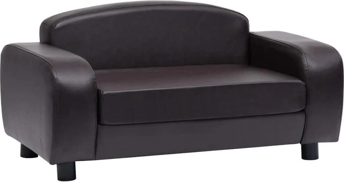 Lederen Hondenbank – Hondensofa – Hondenmand – Dieren Bank – Bruin – Binnenafmetingen: 58 X 36 Cm (B X D) 3 Lederen Hondenbank – Hondensofa – Hondenmand – Dieren Bank – Bruin – Binnenafmetingen: 58 X 36 Cm (B X D)