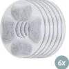 Loyalpetclub® Filter Drinkfontein Kat 6 Stuks – Koolstoffilter Drinkfontein Katten – Waterfontein Kat Navulling Set – Kattenfontein Filters