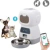 Merkloos Luxe Automatische Voerbak – Voerdispenser – Wit – Voerinhoud 3.5 Liter – Met Timer En Spraakopname – Voerautomaat Met Smartphone Besturing – Voerbak Kat – Voerbak Hond – Wifi Voerbak – Nieuwste Model -Hondenbenodigdhedenwinkel Luxe Automatische Voerbak Voerdispenser Wit Voerinhoud 3.5 liter Met Timer en Spraakopname Voerautomaat met Smartphone Besturing Voerbak K