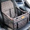 Luxe Autostoel Hond – Opvouwbare Hondenmand Auto – Reisbench Hond – Automand Hond -Hondenstoel Designer