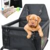 Luxe Autostoel Hond – Reisbench Opvouwbaar – Hondenmand Achterbank Auto – Hondenstoel – Zwart 2 Luxe Autostoel Hond – Reisbench Opvouwbaar – Hondenmand Achterbank Auto – Hondenstoel – Zwart -Hondenbenodigdhedenwinkel Luxe Autostoel Hond Reisbench Opvouwbaar Hondenmand Achterbank Auto Hondenstoel Zwart