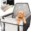Luxe Autostoel Hond – Reisbench Opvouwbaar – Hondenmand Auto Achterbank – Waterdichte Hondenstoel – Grijs 1 Luxe Autostoel Hond – Reisbench Opvouwbaar – Hondenmand Auto Achterbank – Waterdichte Hondenstoel – Grijs -Hondenbenodigdhedenwinkel Luxe Autostoel Hond Reisbench Opvouwbaar Hondenmand Auto Achterbank Waterdichte Hondenstoel Grijs
