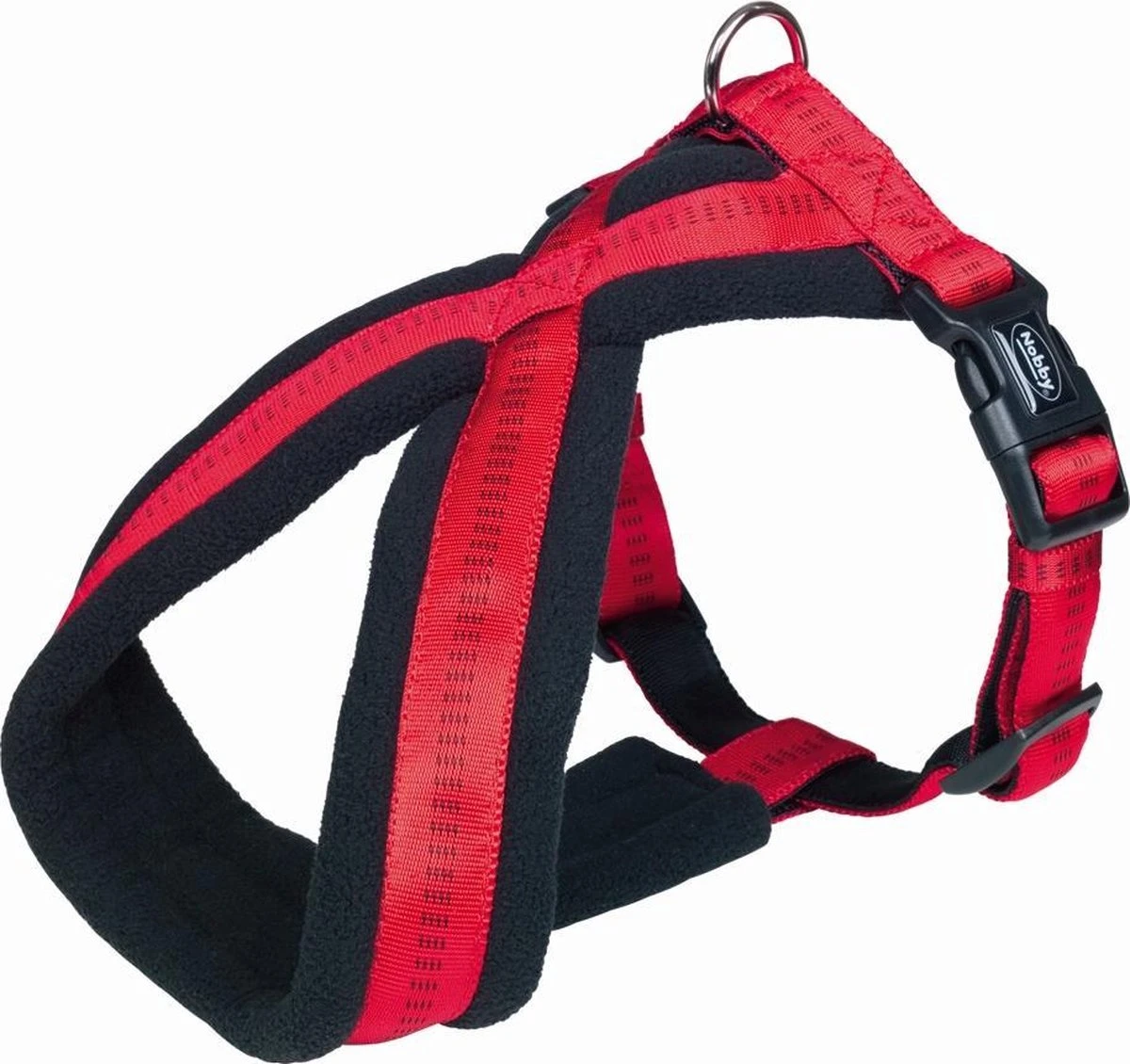 Nobby Hondentuig Comfort Soft Grip Rood – Xs/s – Buikomvang 30-40 Cm – Breedte 15/30 Mm 3 Nobby Hondentuig Comfort Soft Grip Rood – Xs/s – Buikomvang 30-40 Cm – Breedte 15/30 Mm