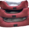 Nobleza Dierenmand – Pluche Hondenmand – Kattenmand – Voor Honden En Katten – 53 X 43 Cm – S – Rood