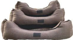 Nobleza Hondenmand – Pluche Mand – Kattenmand – Bruin – S – 53 X 43 Cm