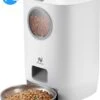 Nuvance – Automatische Voerbak Kat En Hond – 4,5L – Met Spraak – Voerautomaat – Voerdispenser – LCD -Hondenbenodigdhedenwinkel Nuvance Automatische Voerbak Kat en Hond 45L Met Spraak Voerautomaat Voerdispenser LCD