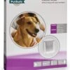 Petsafe 740 Hondenluik – Wit/Transparant – Medium – 35 X 26,5 Cm