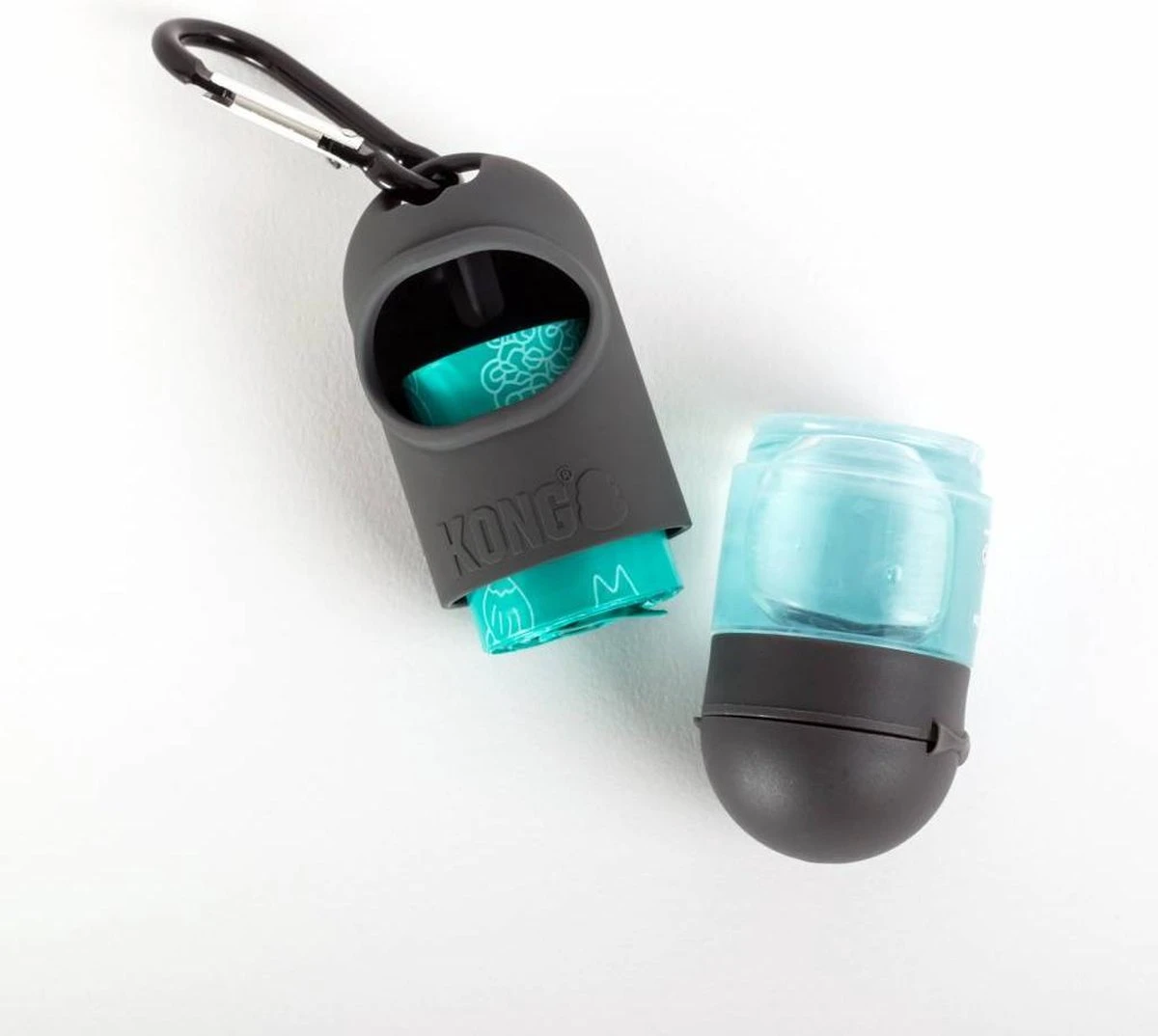 KONG Poepzakhouder Met Anti-bacteriële Handgel – Met Biologisch Afbreekbare Bijgevoegde Poepzakjes – HandiPod Clean Dispenser – Clean Mini 3 KONG Poepzakhouder Met Anti-bacteriële Handgel – Met Biologisch Afbreekbare Bijgevoegde Poepzakjes – HandiPod Clean Dispenser – Clean Mini