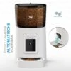 Pretty Paws PP003 – Camera Voerautomaat Wit – Automatische Voerbak – Slimme Voerautomaat Met App – Instelbaar Voedingsschema -Hondenbenodigdhedenwinkel Pretty Paws PP003 Camera Voerautomaat Wit Automatische Voerbak Slimme Voerautomaat met App Instelbaar Voedingsschema