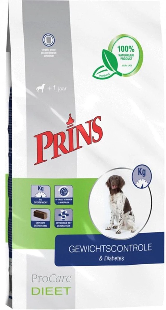 Prins Procare Dieet Gewichtscontrole&Diabetes Gevogelte – – 15 Kg 3 Prins Procare Dieet Gewichtscontrole&Diabetes Gevogelte – – 15 Kg